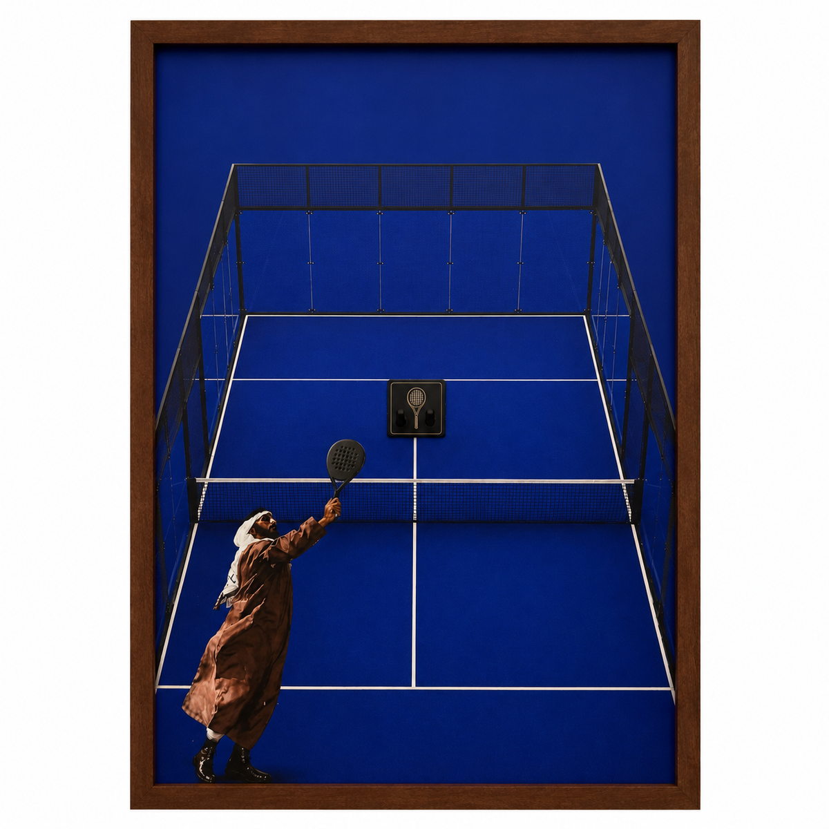 Sheikh Zayed Padel Racket Holder