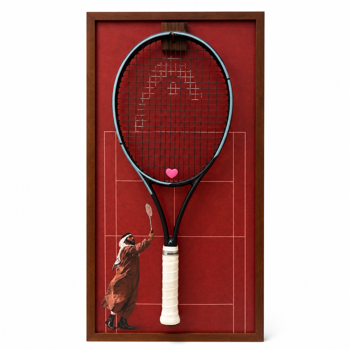 Sheikh Zayed Tennis Racket Holder