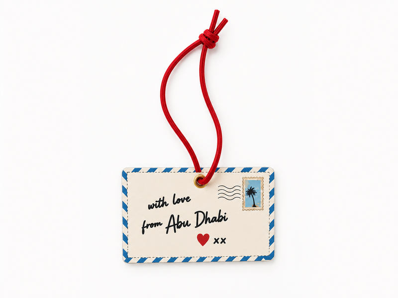 With Love From Abu Dhabi Charm