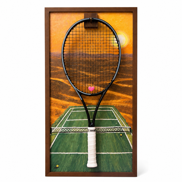 Desert Tennis Racket Holder