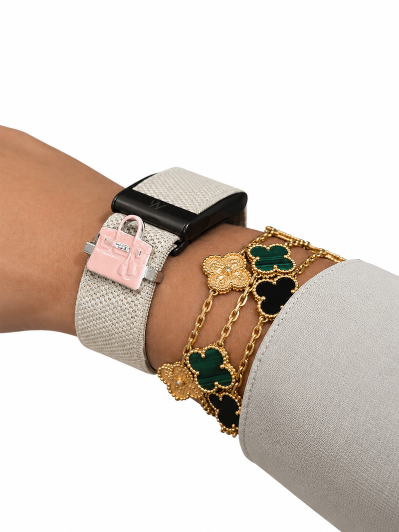 Pink Birkin Whoop Charm