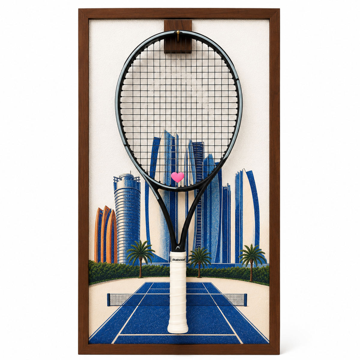 Etihad Towers Tennis Racket Holder