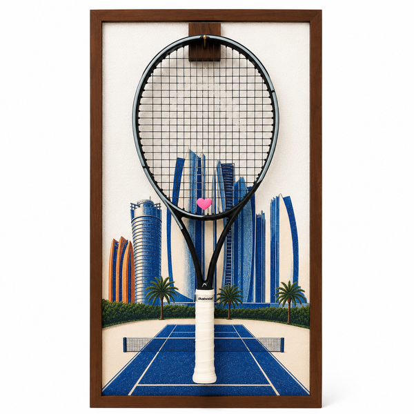 Etihad Towers Tennis Racket Holder